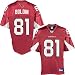 Reebok NFL Equipment Arizona Cardinals #81 Anquan Boldin Red Replica Football Jersey