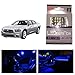 LEDpartsNow Interior LED Lights Replacement for 2011-2014 Dodge Charger Accessories Package Kit (16 Bulbs), BLUE