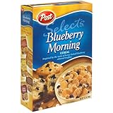 Post Blueberry Morning Cereal, 13.5-Ounce Box (Pack of 7)