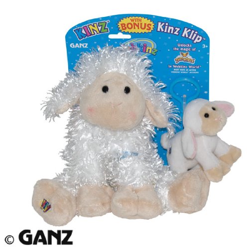 Webkinz Lamb & Lamb Kinz Klip 2 Piece Set 2010 Easter Release
