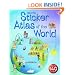 Usborne Sticker Atlas of the World (Usborne Sticker Atlases)