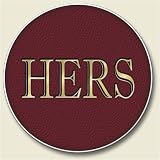 AutoCoaster ~ Hers ~ Tile Drink Coaster for car cupholder ~ code 402