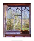 Spring Window Art Poster Print by Timothy Easton, 20×24