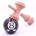 Kaleb Kendama With Black 8 Face Ball And Extra String