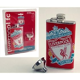 Liverpool F.C. Official Crested Hip Flask