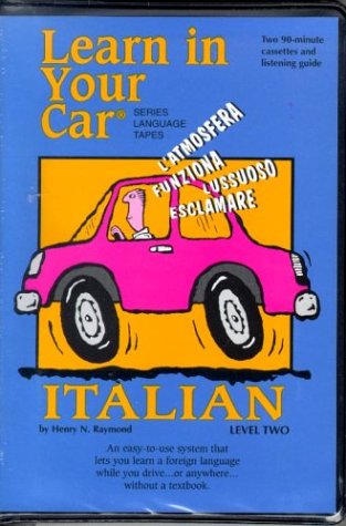 City Travel Guides Discounted  Books : Learn in Your Car Cassette -- Italian, Level 2 [CASSETTE]