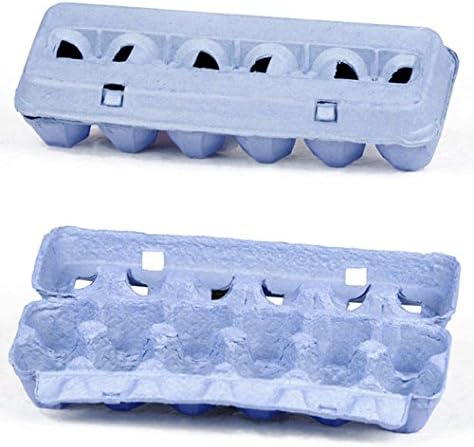 Blue Pulp Egg Cartons