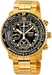 Seiko Flight Chronograph Gold-Tone Steel Mens Watch SNA414 Seiko Flight Chronograph Gold-Tone Steel Mens Watch SNA414