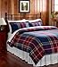 L.L.Bean Plaid Flannel Comforter Cover Full