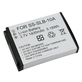 Samsung SLB-10A Compatible Li-Ion Battery by eforcity