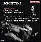 Revue Chandos  / Schnittke: Symphony No. 8; Concerto grosso No. 6