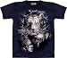 Breakthrough White Tiger T-shirt 100% Cotton Short Sleeve Shirt