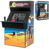 Retro Arcade Alarm Clock with Arcade Sounds