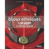 Bijoux ethniques en p�te polym�re et mat�riaux naturelspar Eliz'art
