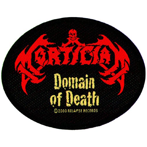 Mortician - Aufnäher Domain Of Death