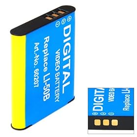 Invero HIGH QUALITY Battery for Olympus SP-800UZ SP800UZ SP-800 SP800 ZU