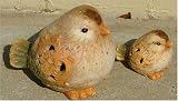 Momma and Baby Bird Decorative Garden Statuary
