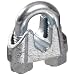CM 86490 Malleable Wire Rope Clip, Steel, 3/8" Trade, 21 lbs Capacity, (Carton of 100)
