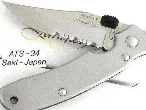 Junglee Marshall Jr Part Serrated Edge Knife