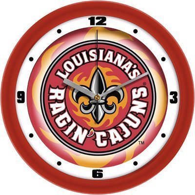Louisiana-Lafayette Ragin Cajuns Suntime Wall Clock