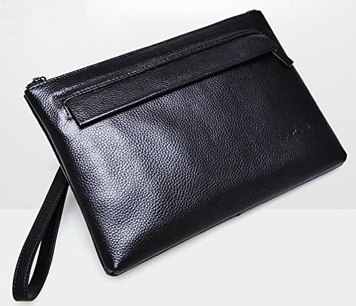Vintage Hobo Zip Men Leather Business Clutch Bag Card Holder Wrist Wallet
