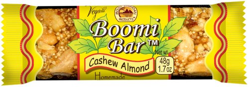 Boomi Bar Cashew Almond, 1.7-Ounce Bars (Pack of 24) by Boomi Bar