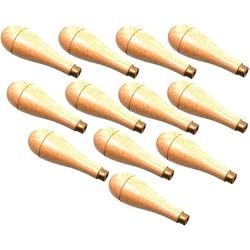 12 Wooden Handle File Graver Tool Grip Filing Ring Part