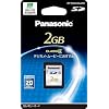 Panasonic 2GB SD�������[�J�[�h CLASS4 RP-SDL02GJ1K