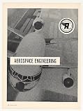 1969 Aerfer Aerospace Engineering DC-10 Jet Print Ad