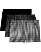 Hanes Men's Big Woven Boxers (Pack of 3)