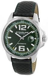 Stuhrling Original Men's 175.3315D5 Sportsman Concorso Automatic Date Green Watch