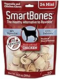 SmartBones Chicken Dog Chew, Mini, 24-count