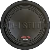 Alpine SWR-10D4 Type-R 10" Subwoofer with Dual 4-ohm Voice Coils (Each)