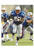 Autographed Ben Coates New England Patriots 8x10 Photo Inscribed Go Pats!