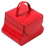 Wolf Designs First Class Leather Travel Mini Diana Jewel Case #348963