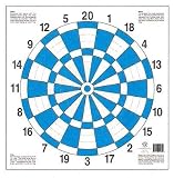 Maple Leaf Dart 40Cm Targets - 25Pk