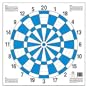 MAPLE LEAF PRESS DART 40 2-COLOR 40CM 25PK