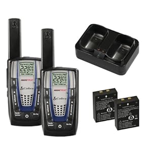 Cobra microTALK CXR825 30-Mile 22-Channel FRS/GMRS Two-Way Radio (Pair)
