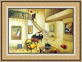 Day Of Love II by Orlando Rafael Quevedo - Framed Artwork