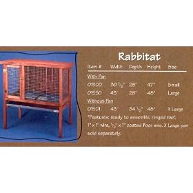 Ware Rabbitat Hutch Small