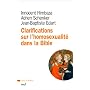 Clarifications sur l'homosexualit� dans la Bible