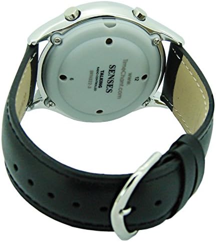 ATOMIC SOLAR TALKING! SENSES Sets Itself Solar Power Stylist Talking Watch (SRTKS22-4)