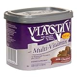 Viactiv Multi-Vitamin Soft Chews, Milk Chocolate, 60-Count Tubs (Pack of 2)