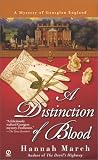 A Distinction Of Blood: A Mystery of Georgian England