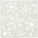 Echo Park Paper Company The Story of Christmas Snowflakes # 1 Stencil