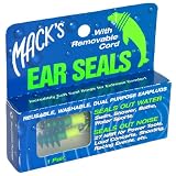 Mack's Ear Seals with Removable Cord (Pair) (Pack of 12)