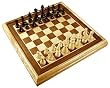 16" Deluxe Inlaid Wood Chess Set w/Pieces