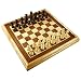16" Deluxe Inlaid Wood Chess Set w/Pieces