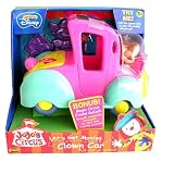 JoJo's Circus Let's Get Moving Clown Car with Goliath Figure
