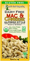 Road's End Organics Gluten Free Mac & Chreese Alfredo Style, Organic, 6-Ounce Boxes (Pack of 12)